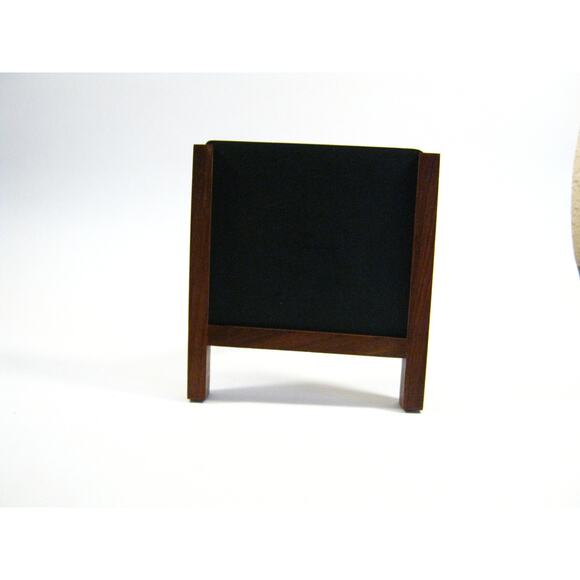 Mini Table Kitchen Desktop 6.5 Inch Wood Chalk Writing Board with Easel - Picture 5 of 5